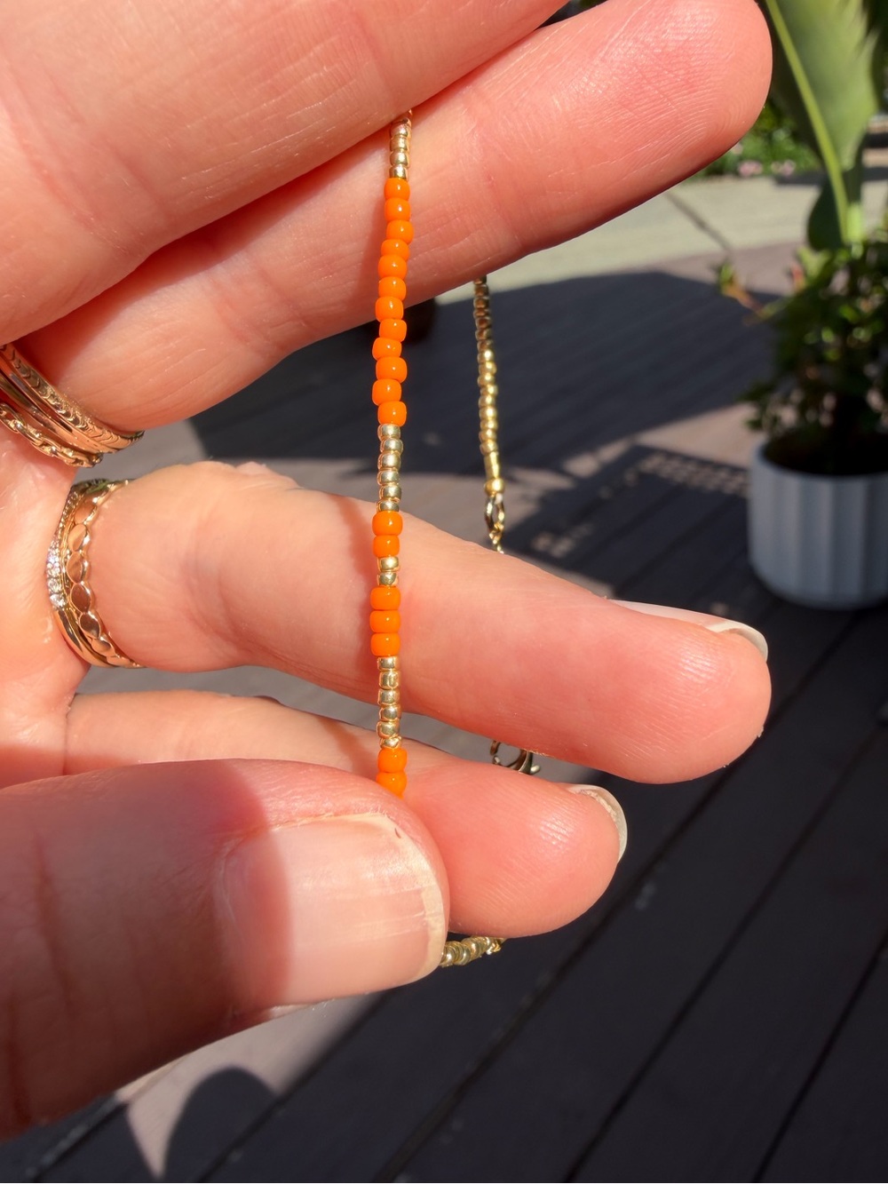 Anni Lu beaded bracelet